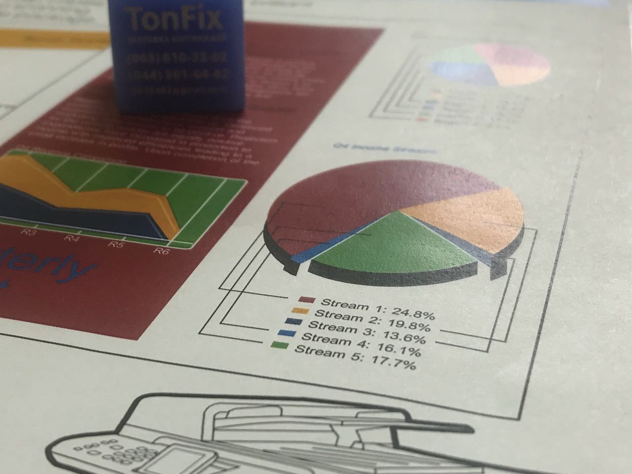 цветная печать на принтере
